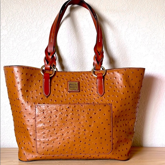 Dooney & Bourke Ostrich Tammy Tote - Picture 3 of 9